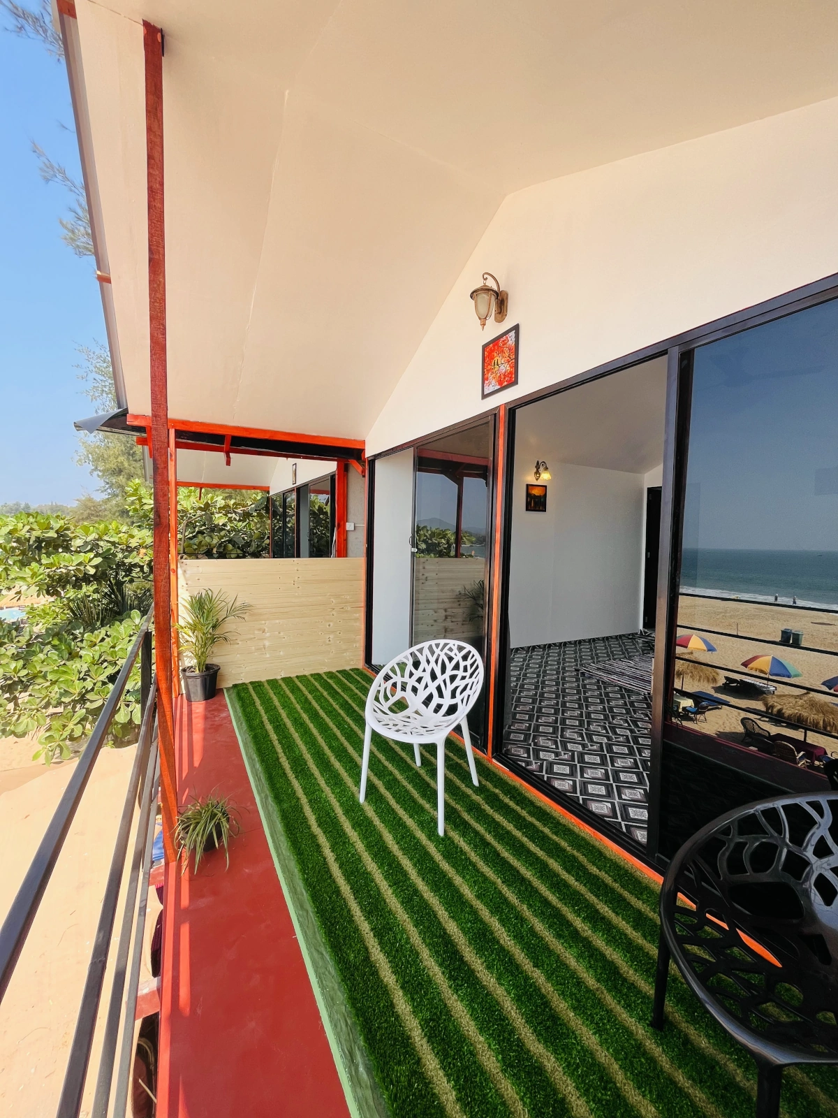 Seafront Elevated Beach Hut