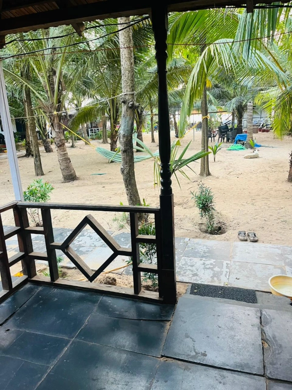 Garden View Non-Ac Hut Balcony