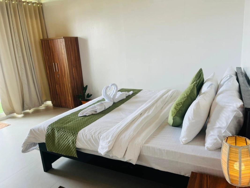 Sea Facing Beach Huts bed